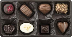 Ballotin box, 215gr WHITE